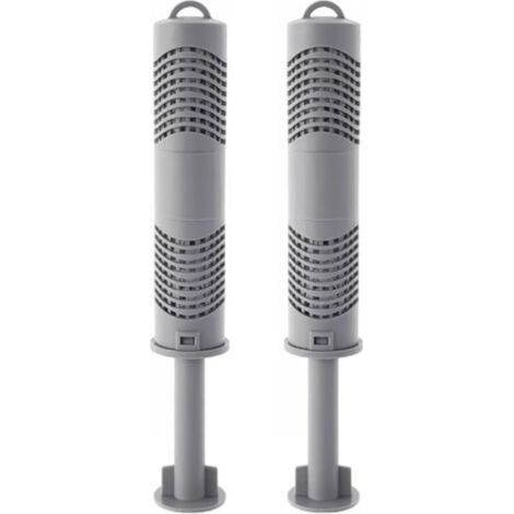 Paquete de 2 cartuchos continuos de plata mineral para filtros de agua termales, cartuchos de plata iónica - Depósitos minerales para jacuzzis y spas (1/5)