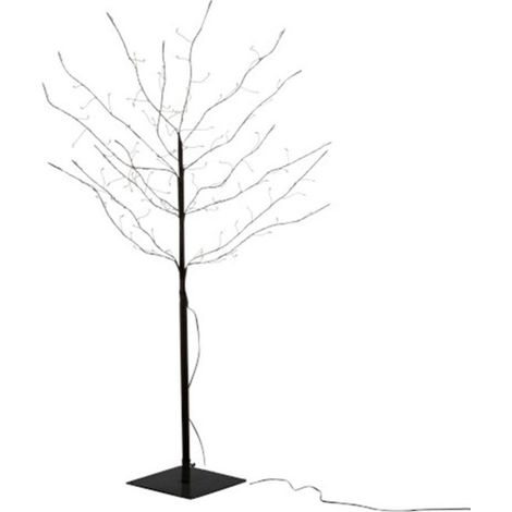 Plante Artificielle Déco LED "Arbre Nu" 100cm Noir (1/3)