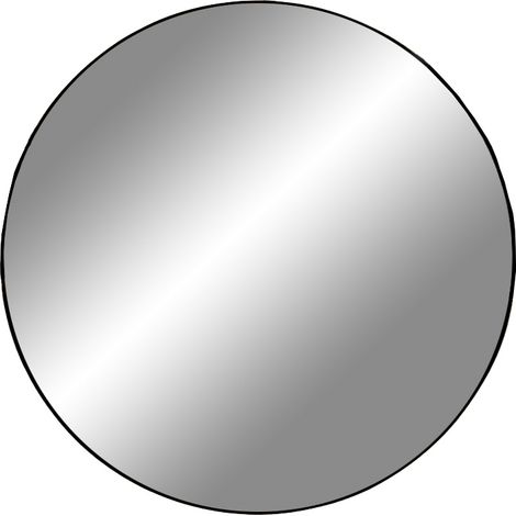 House Nordic Miroir rond Daisy Noir (1/2)