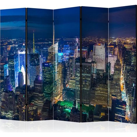 Paravento - Manhattan - night II [Room Dividers] - 225x172 (1/4)