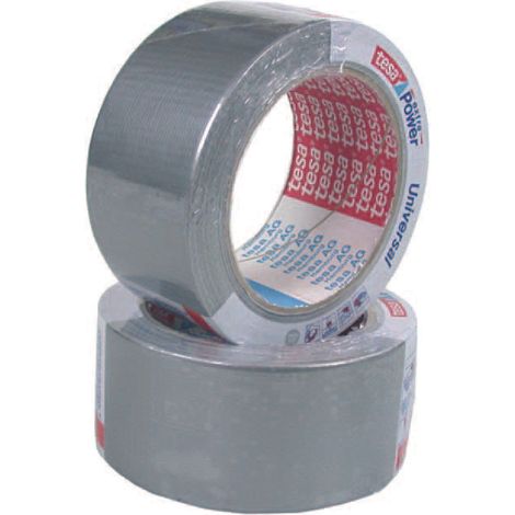 Nastro telato tipo america - mm.50h. in rotoli da mt.25 colore grigio