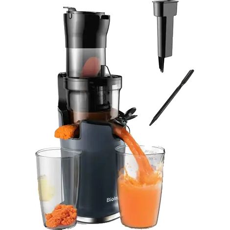 Estrattore di succo, bocchetta di alimentazione da 78 mm, potente motore da 200 W, SJ-017, UE (1/2)