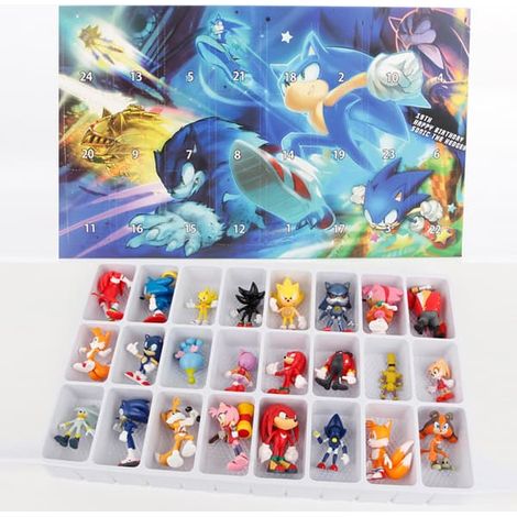 Calendrier de l'Avent avec figurines d'animaux pour Noël 2025, calendrier de compte à rebours de 24 jours avec figurines, cadeaux de Noël pour garçons et filles