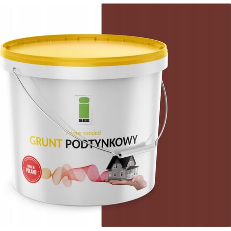 Silikonputz für Fassaden, rotbraun, 15 kg