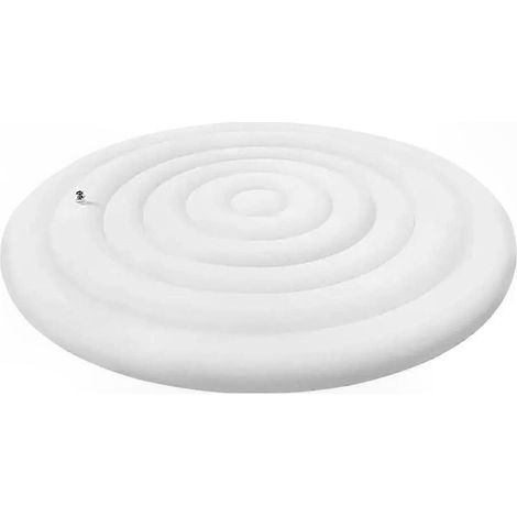 Runder aufblasbarer Whirlpool mit Griffen, langlebiger Schutz und einfache Handhabung, wasserdichte Abdeckung für Outdoor-Spa, wetterfeste Sicherheitsabdeckung, Universalmodell. (1/5)
