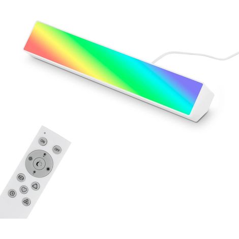 LED Wall Washer Wandlicht RGB WiFi Bluetooth App 9 W weiß Kunststoff Briloner (1/5)