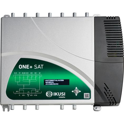 Programmierbares TV-Zentrum FM/DAB/3xUHF/SAT ONE+SAT