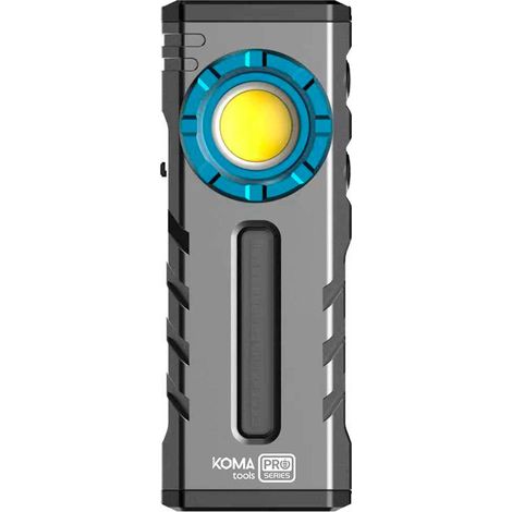 Linterna led profesional de trabajo lp-20 recargable, 20 w, 2000 lm, 2000 mah, 45 x 22 x 116 mm