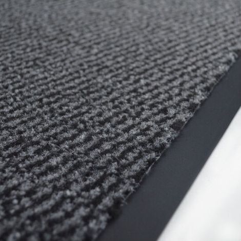 [JAMAIS UTILISÉ]Tapis   pour porte d'entrée - Anthracite - 90 x 150 cm
