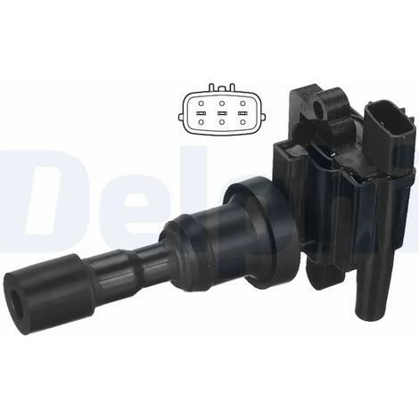 Bobine d'allumage Delphi Technologies GN10385-12B1 MITSUBISHI 134004 MD363552