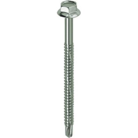 SC TIRAFONDO AUTOPERFORANTE TE 6,3X 30MM 20PZ CHROM KOVERVIT DX