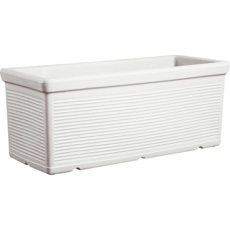 Cassetta Resina Millerighe cm. 100 Bianco