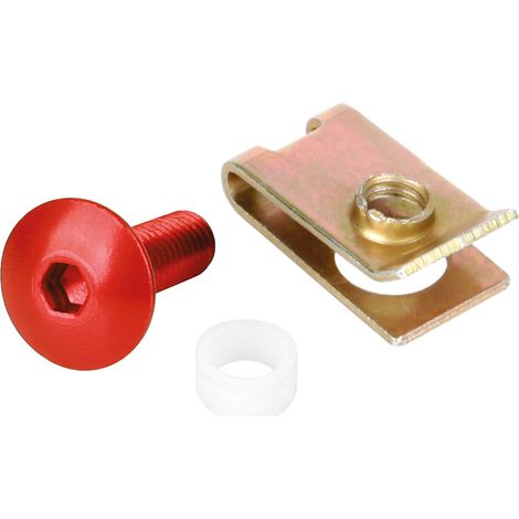 Clip Fit-Kits, kit clip di fissaggio per carene (5 MA) - 10 pz - Rosso (1/4)