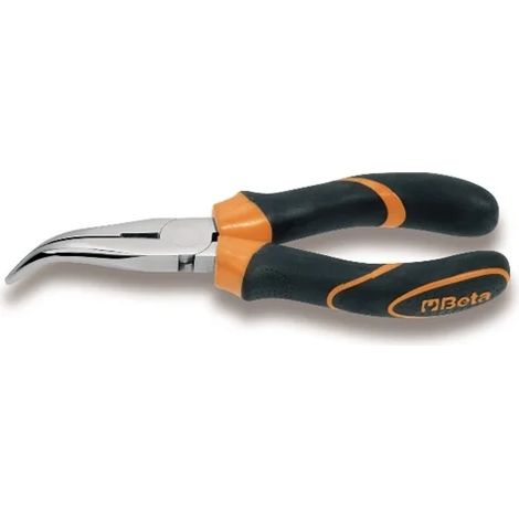 Pinza blister becchi mezzotondi lunghissimi piegati beta 1168bmk - 200
