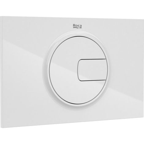 ROCA A890198000 PL4.A Placa Accionamiento Dual Blanco - ref: A890198000
