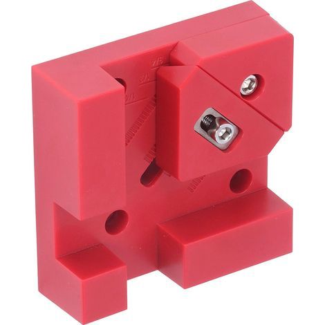 Abrazaderas de ángulo recto de 90 grados, herramienta de carpintería de plástico ajustable para armarios y cajones. (1/5)