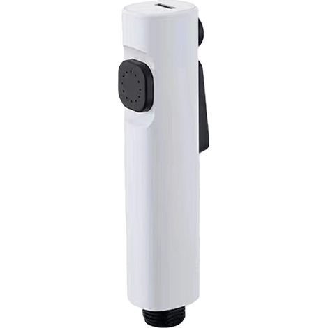 Pommeau de douchette lavable pour femmes, buse de toilette, spray bidet pour WC, salle de bain, lavage voiture blanc (1/5)