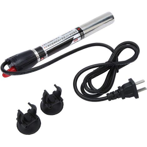Chauffe-eau Aquarium XL999 Inox avec Protection - Résistance Thermoplongeur pour Bac à Poisson, Couvercle de Sécurité Inclus (1/5)