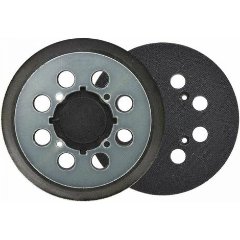 Plateau et patin de ponage Patin de rechange pour ponceuse DeWalt DCW210N DWE6423 5, 1 Pièces 125mm Tampon de Ponceuse de Remplacement Orbitale à Crochet et Boucle à 8 Trous Plateau de Ponage (Bleu) (1/5)