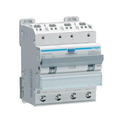 FI-LS 4P 6KA B-20A 30MA TYPE A QC/QB HAGER ADM420QC