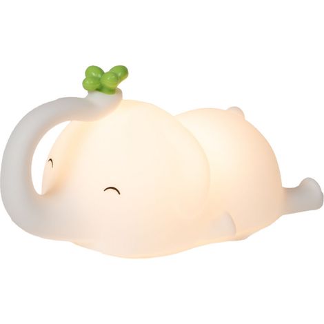 Amadeus - Veilleuse Éléphant blanc en silicone