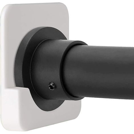 Support de fixation à tension pour rideau de douche - Aucun perçage requis (1/5)
