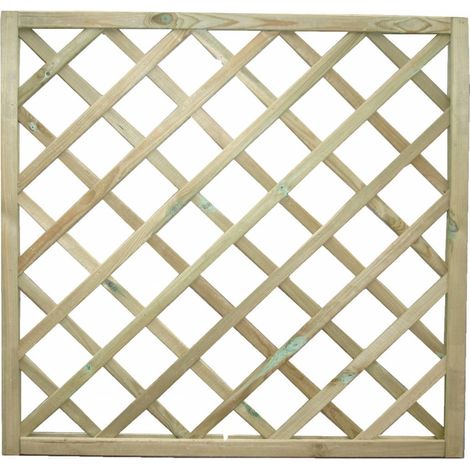 GRIGLIATO PINO IMPREGNATO 35 90XH 90 CM QUADRO