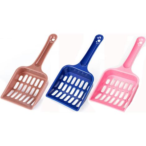 Cat Litter Scooper, 3 Piece Pooper Scooper Dog Litter Scooper, Pet Excrement, Plastic Sand Scooper for Cleaning Pet Excrement (1/5)