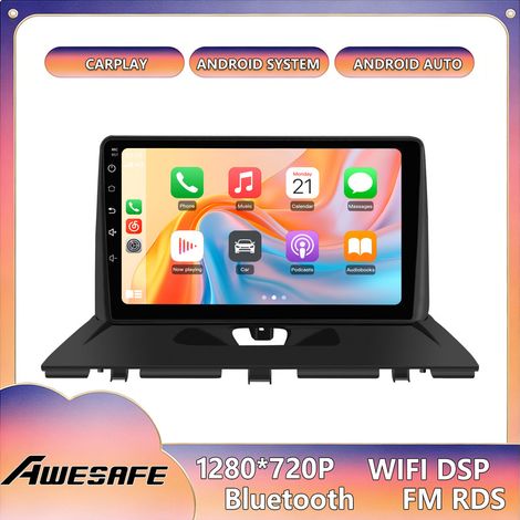 AWESAFE Radio de Coche Android 13 2GB+32GB para Peugeot Expert (2007-2016) Pantalla de 9'' con CarPlay GPS Bluetooth Android Auto RDS WiFi (1/5)
