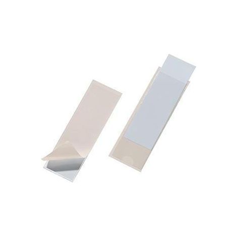 DURABLE Selbstklebetasche POCKETFIX 807419 40x125mm 10 St./Pack. (1/2)