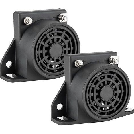 Avertisseur sonore de recul étanche 110 dB 12 V-48 V pour camions, fourgonnettes, véhicules utilitaires et poids lourds (1/5)