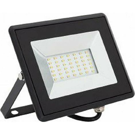 TrAdE Shop Traesio - Faretto Led Proiettore Da Esterno 150 Watt Luce Fredda 6500k Nero Ip65 F150w-nf1 -