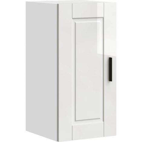 Maison Exclusive - Pensile da Cucina Porto Bianco Lucido in Legno Multistrato