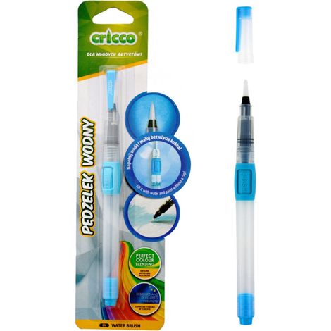 BROSSE À EAU RONDE CRICCO, 1 PIÈCE, BLISTER 1202 (1/3)