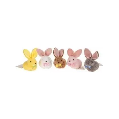 Decorazioni creative, coniglietti su una clip 5 cm Magia di Pasqua in