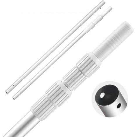 Palo per Piscina, 1 a 3,65 m, Asta Telescopica Professionale (1/5)