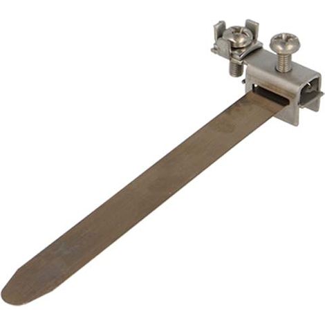 Bis-Electric – Lot de 10 brides inox pour tube 8 à 18mm – Connexion sécurisée pour installations électriques – Pour câblage plomberie (1/2)