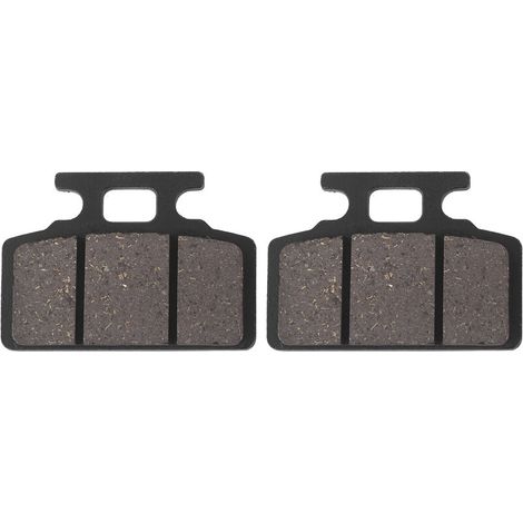 Jeffergarden Plaquettes de Frein de Scooter, Paire de Pièces de Plaquettes de Frein à Disque Avant Adaptées pour GY6 50cc Scooter Cyclomoteur ATV Moto Scooter (1/5)