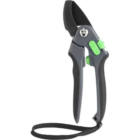 SK5 Acier Noir Élagage À La Main Cisailles Ciseaux De Jardin Économie De Travail Arbre Fruitier Floral Ciseaux Branches Élagage Outil De Cisaillement (1/5)