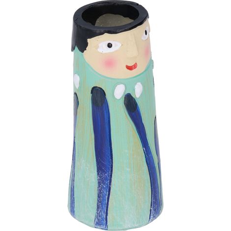 Vase en résine exquis et inodore – vase décoratif artisanal pour la maison, le bureau ou le salon 01 (1/5)