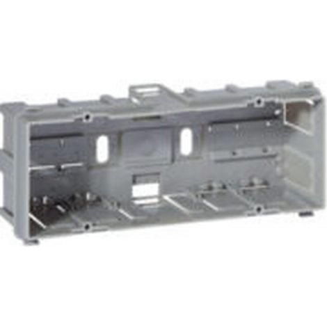 SAN-6 Scatola porta apparecchi 6M 100mm per linee TA-N / ALU-B / UNA / BIS (1/2)