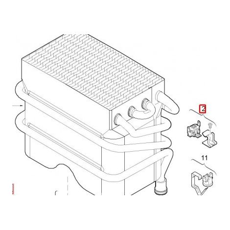 BOSCH Limitador de temperatura, 8738717112 (1/2)
