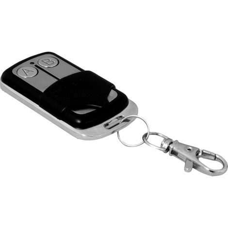 Télécommande universelle sans fil 2 canaux – Fréquence 433,92 MHz – Programmation auto-apprenante – Portée 30 à 50 mètres – Jolly Line (1/2)