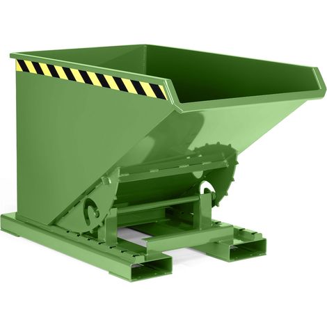 R+R Industrietechnik Abrollkipper Typ RAM-60 1070x1340x825mm 600dm³ RAL 6011 Resedagrün