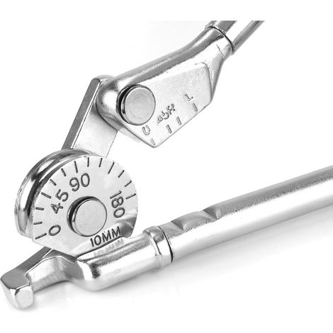Cintreuse à main 180° outil de cintrage pour tube cuivre aluminium acier 3/8"(10mm) (1/5)
