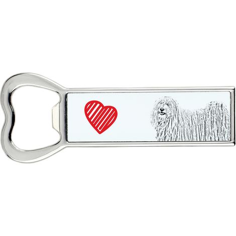 Puli - un apribottiglie con un cane, un apri-frigo personalizzato, un regalo unico per uomo firmato Art-Dog (1/5)