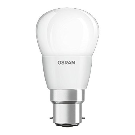 Ampoule LED Sphérique verre dépoli variable 6W=40 B22 chaud (1/4)