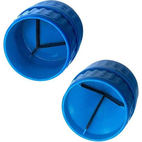Alésoir de Tuyau Universel Ébavureur Pour Tuyaux Intérieur et Extérieur Ébavureur Multicouche Pour Tubes AvecLames en Acier,CT-208 Bleu (1/5)