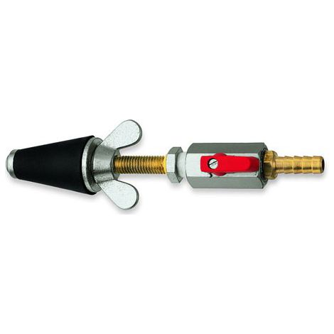ROTHENBERGER Bouchon d'étanchéité pour test de gaz, conique, taille 3 (1.1/4"-2"), avec robinet - 351228