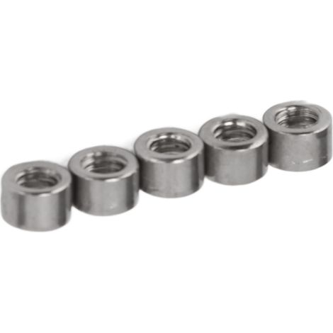 50 écrous de raccordement ronds M4x0,7, longueur 4 mm, en acier inoxydable 304, robustes, pour la maintenance (1/5)